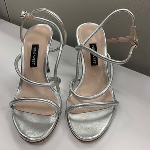 Silver Holiday Sandals!